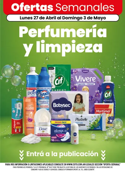 Ofertas de Coto Ofertas 27 de abril al 3 de mayo 2026 - Página 1 del catálogo