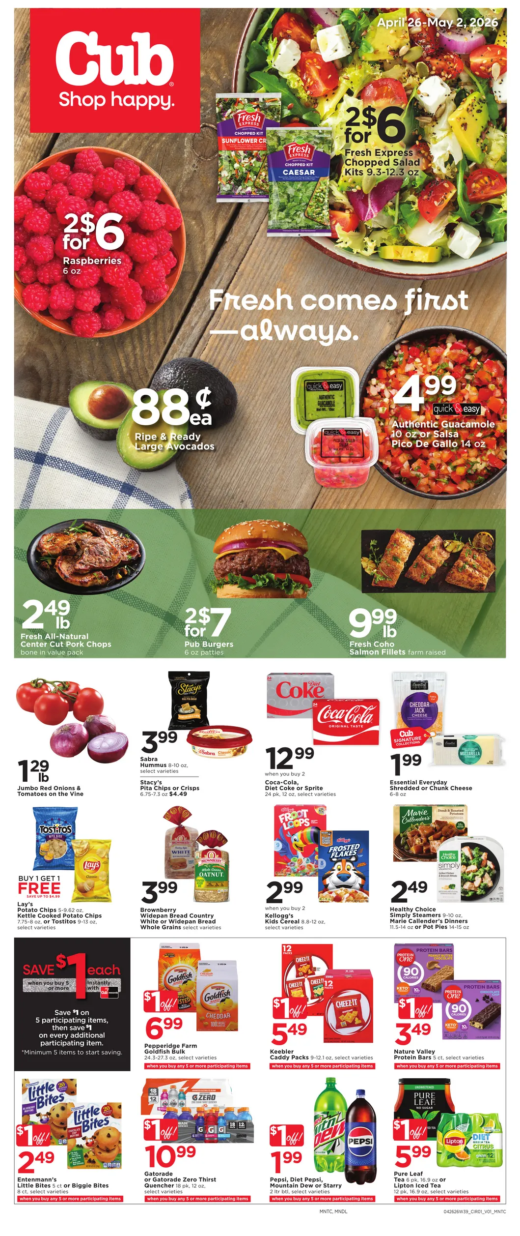 Weekly ad Cub Foods Sales from April 26 to May 2 2026 - Page 