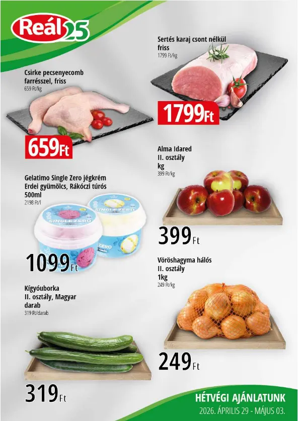 Katalógus Reál Ajánlatai április 27.-tól április 30.-ig 2026. - Oldal 1