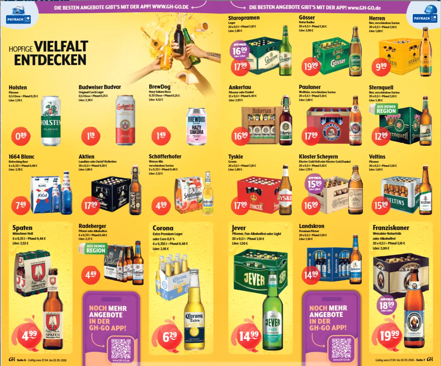 Getränke Huster Prospekte von 27. April bis 2. Mai 2026 - Prospekt seite 2