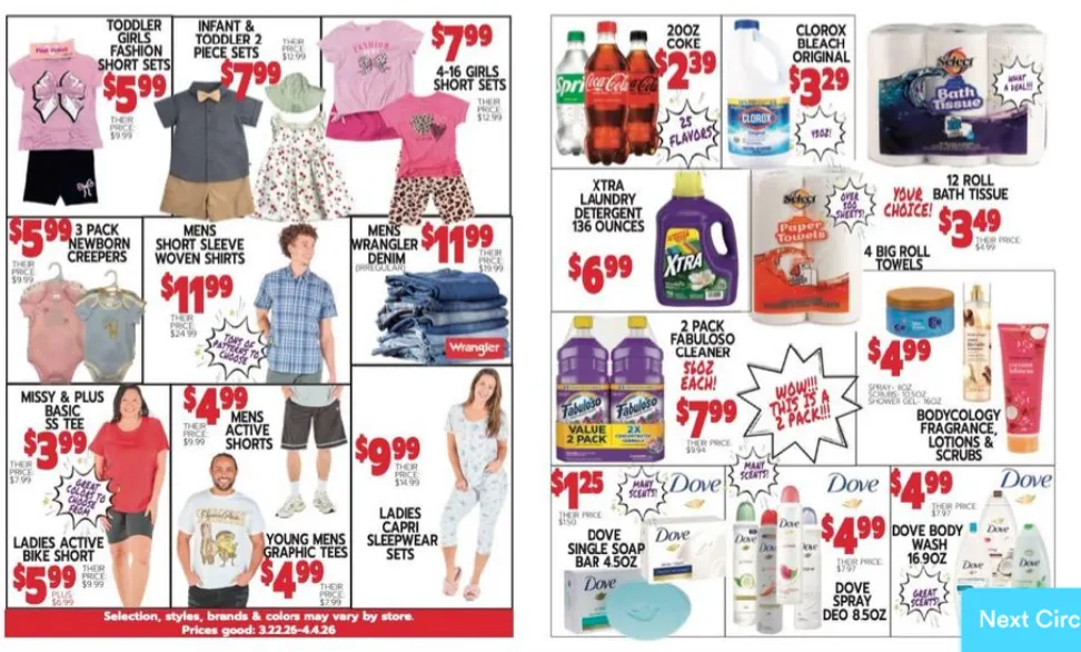 Weekly ad  Roses Discount Store Sales from April 1 to April 30 2026 - Page 3