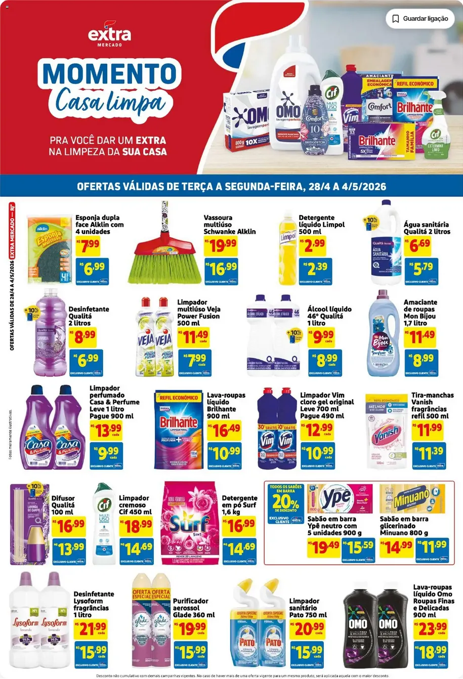 Encarte de Folhetos Extra 28 de abril até 4 de maio 2026 - Pagina 3