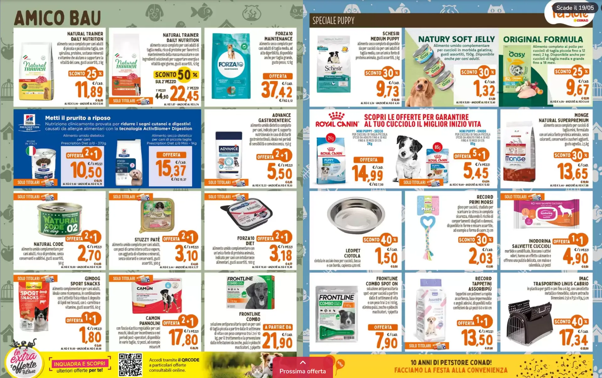 Volantini Pet Store Conad da 22 aprile a 19 maggio di 2026 - Pagina del volantino 4