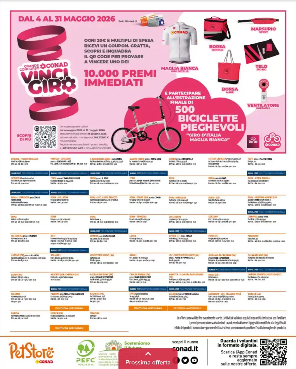 Volantini Pet Store Conad da 22 aprile a 19 maggio di 2026 - Pagina del volantino 5