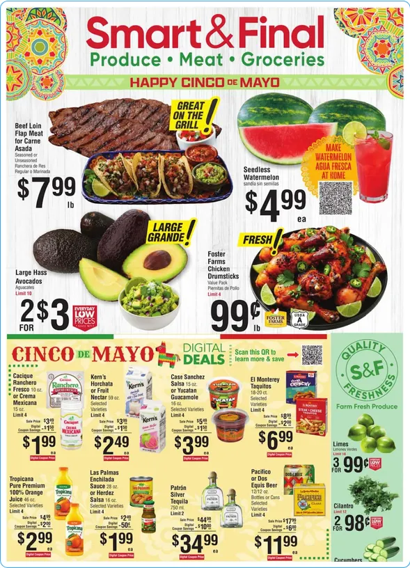 Weekly promotion Smart and Final Sales spanning from April 29 to May 5 2026 - Page  for Catalogue 365