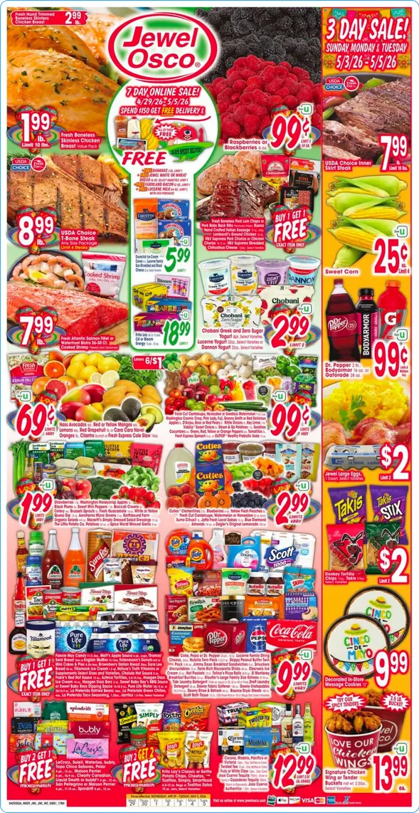 Weekly ad Jewel Osco Sales from April 29 to May 5 2026 - Page 