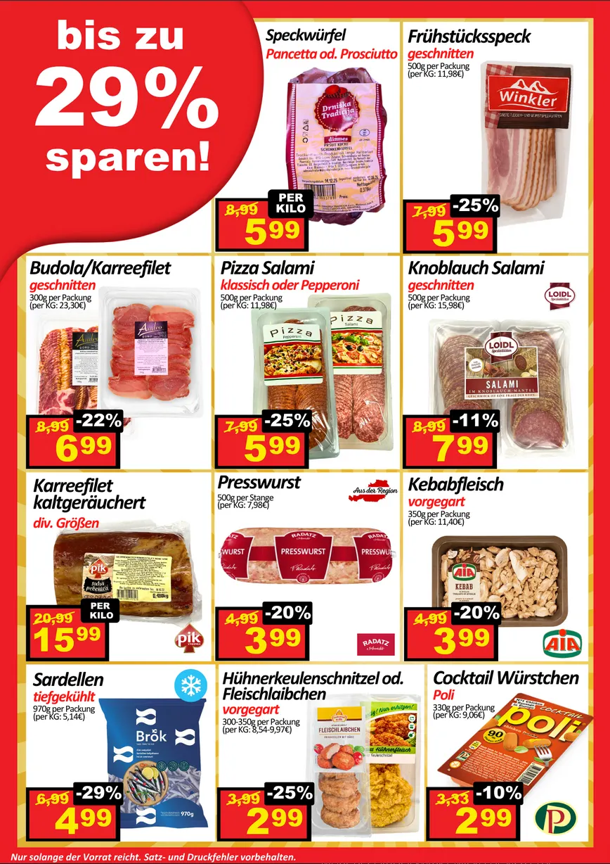 Wurstico Prospekte von 29. April bis 6. Mai 2026 - Flugblätt seite  2