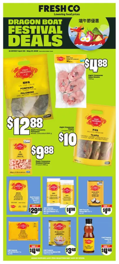 FreshCo. Sales from April 30 to May 27 2026 - flyer page 