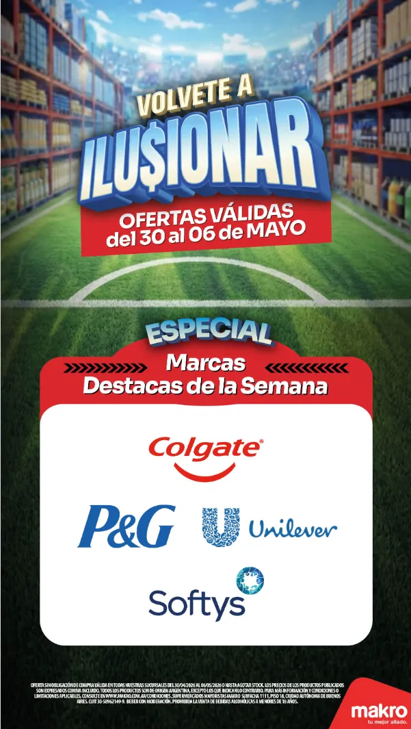 Ofertas Makro - 30 de abril 6 de mayo 2026