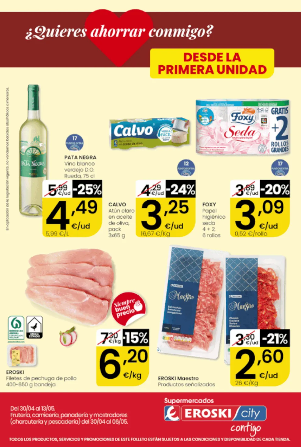 Catálogo de Conoce las últimas ofertas de Eroski 30 de abril al 13 de mayo 2026 - Página 