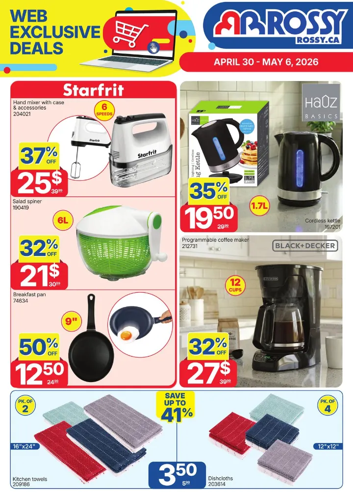 Rossy Sales from April 30 to May 6 2026 - flyer page 1