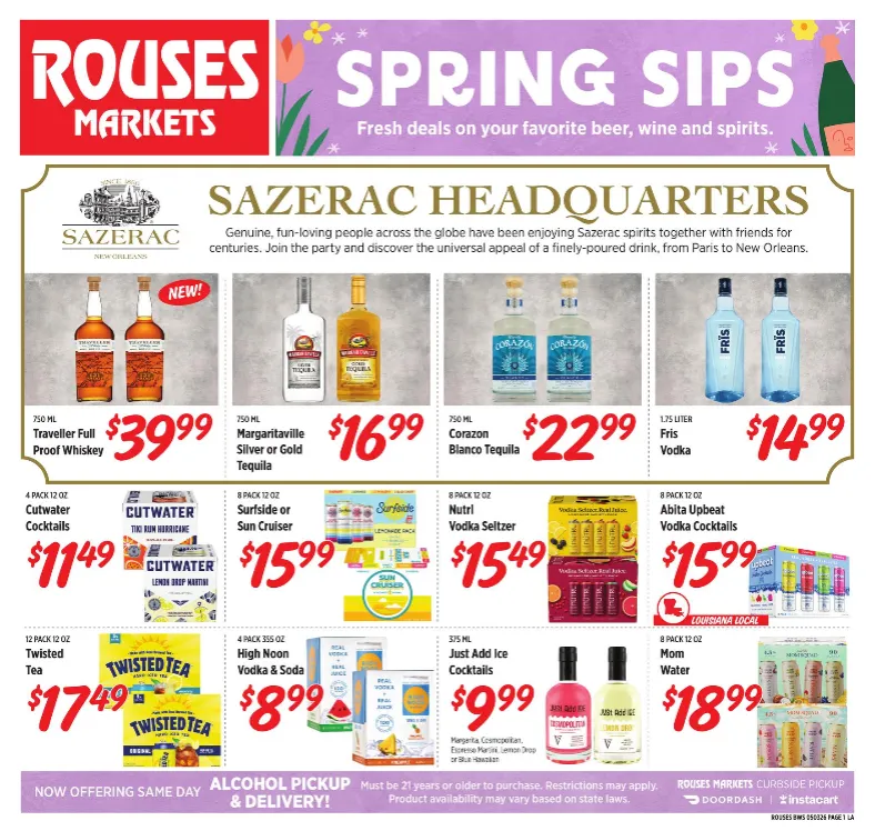 Weekly ad Rouses Markets  Sales from April 29 to May 27 2026 - Page 