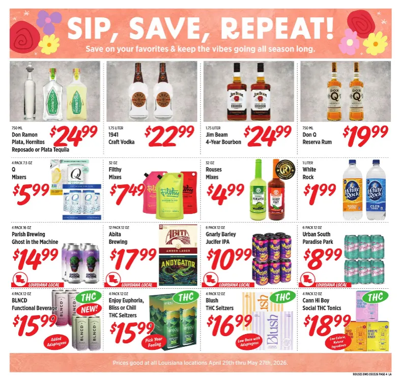 Weekly ad Rouses Markets  Sales from April 29 to May 27 2026 - Page 2