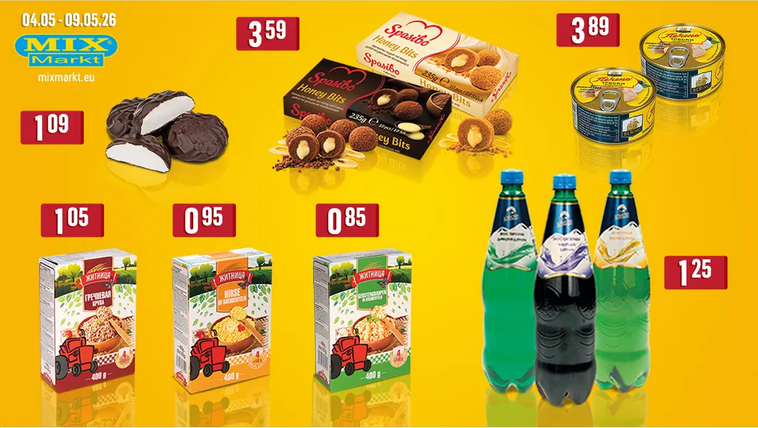Mix Markt Angebote von 4. Mai bis 9. Mai 2026 - Prospekt seite 1