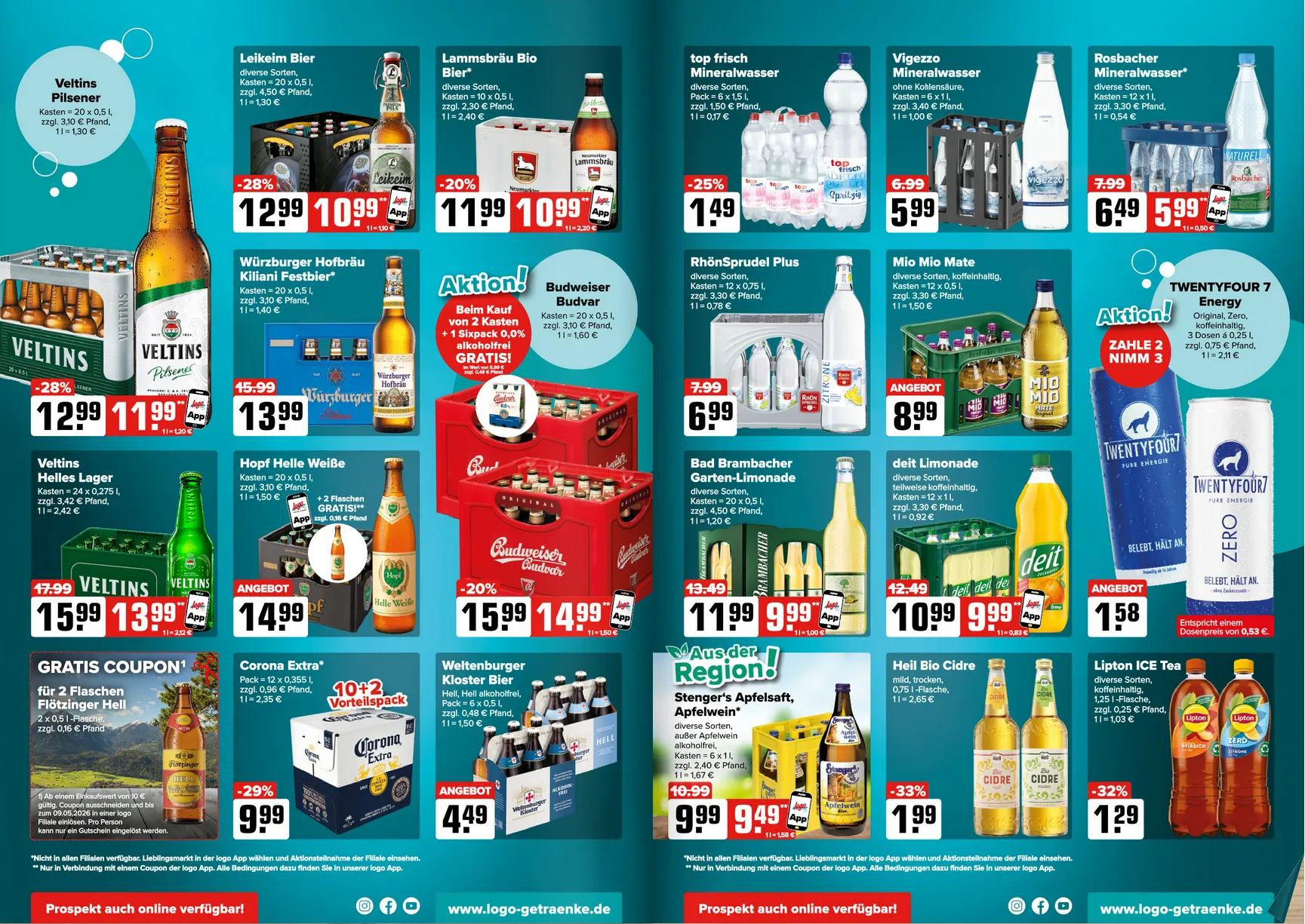  Logo Getränkemarkt Angebote von 4. Mai bis 9. Mai 2026 - Prospekt seite 2
