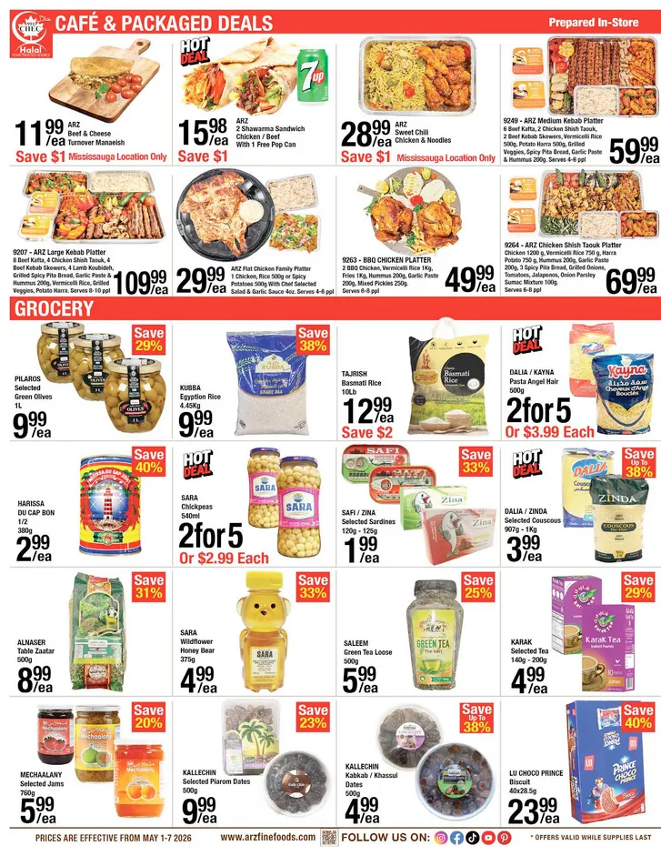 Arz Fine Foods Sales from May 1 to May 7 2026 - flyer page 3