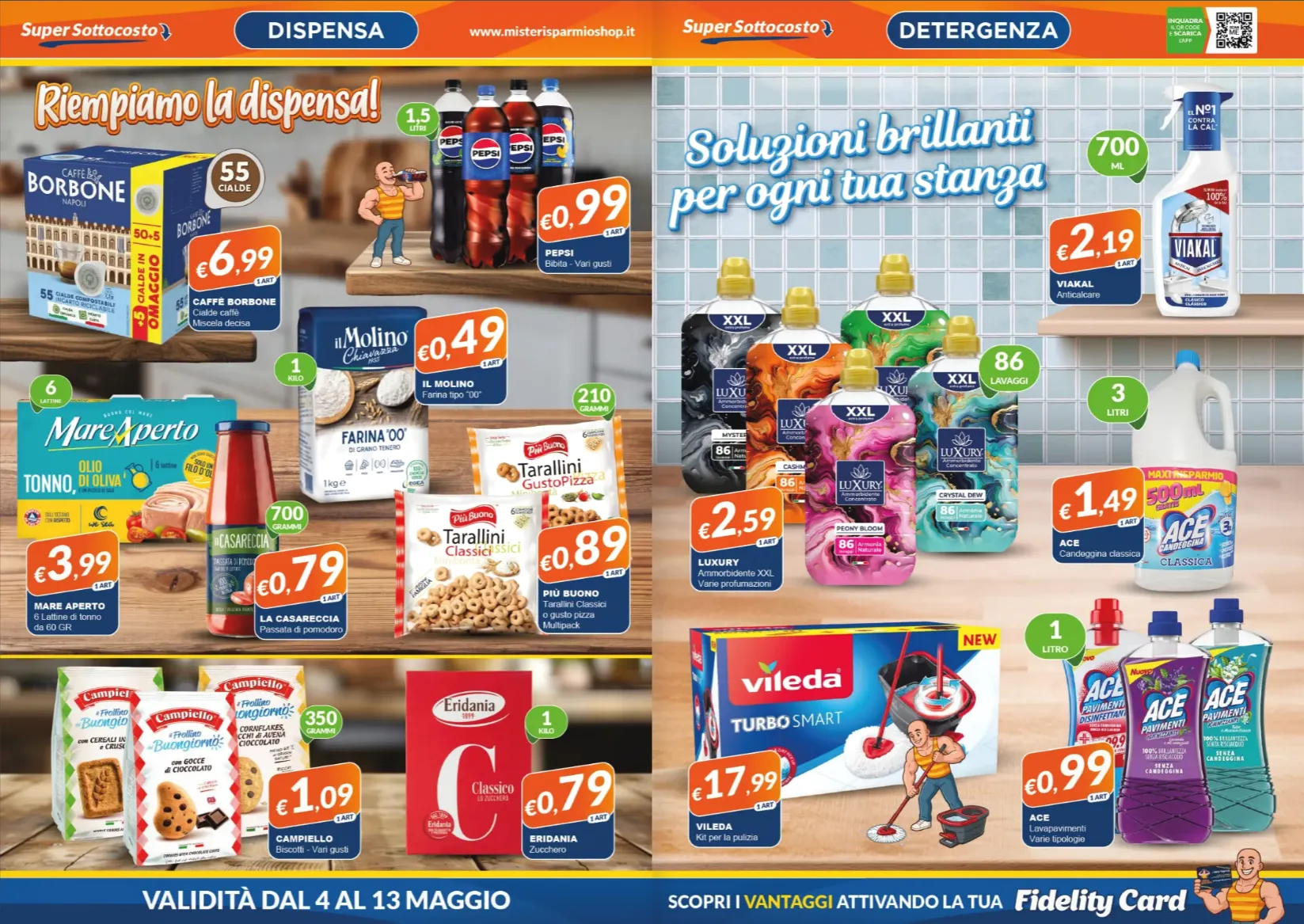 Volantini Mister Risparmio da 4 maggio a 13 maggio di 2026 - Pagina del volantino 4