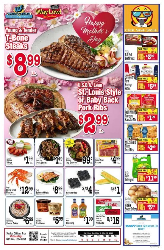 Weekly ad  Wayfield Sales from May 4 to May 10 2026 - Page 1