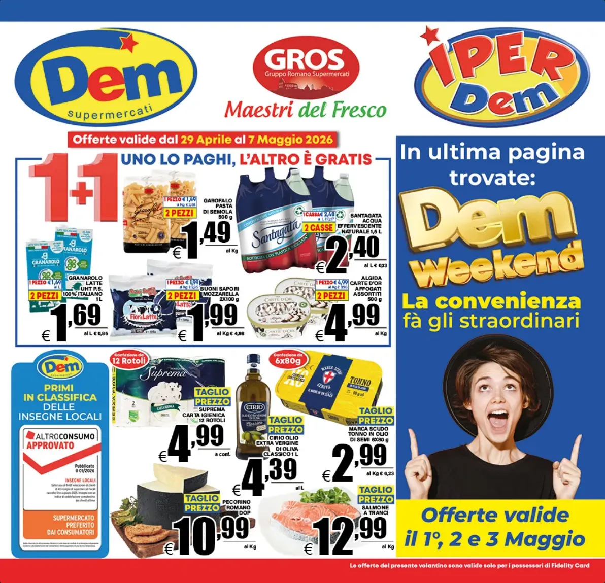  Volantini DEM da 28 aprile a 7 maggio di 2026 - Pagina del volantino 1