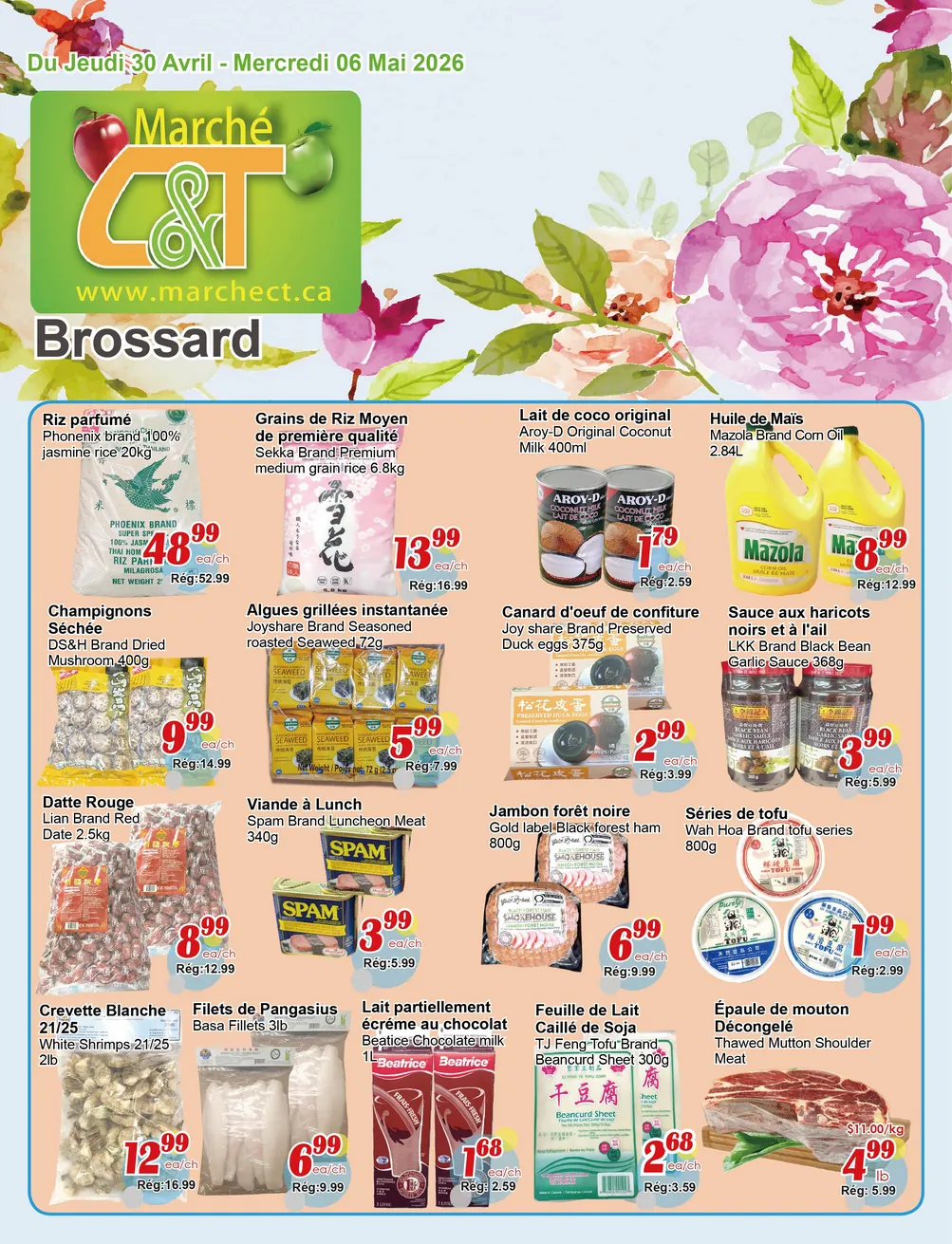 Marche C&T Sales from April 30 to May 7 2026 - flyer page 1