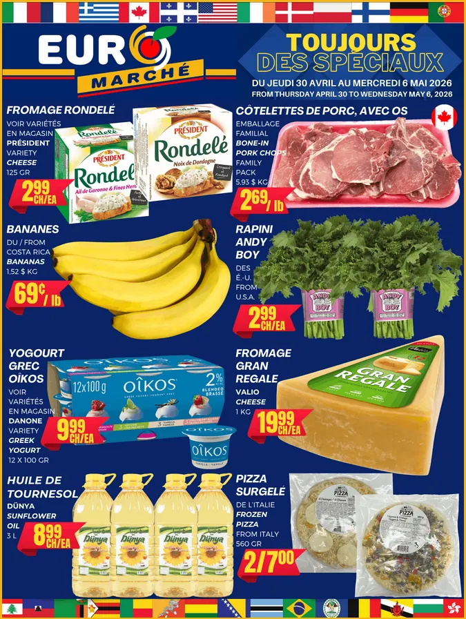 Euromarché Sales from April 30 to May 6 2026 - flyer page 1