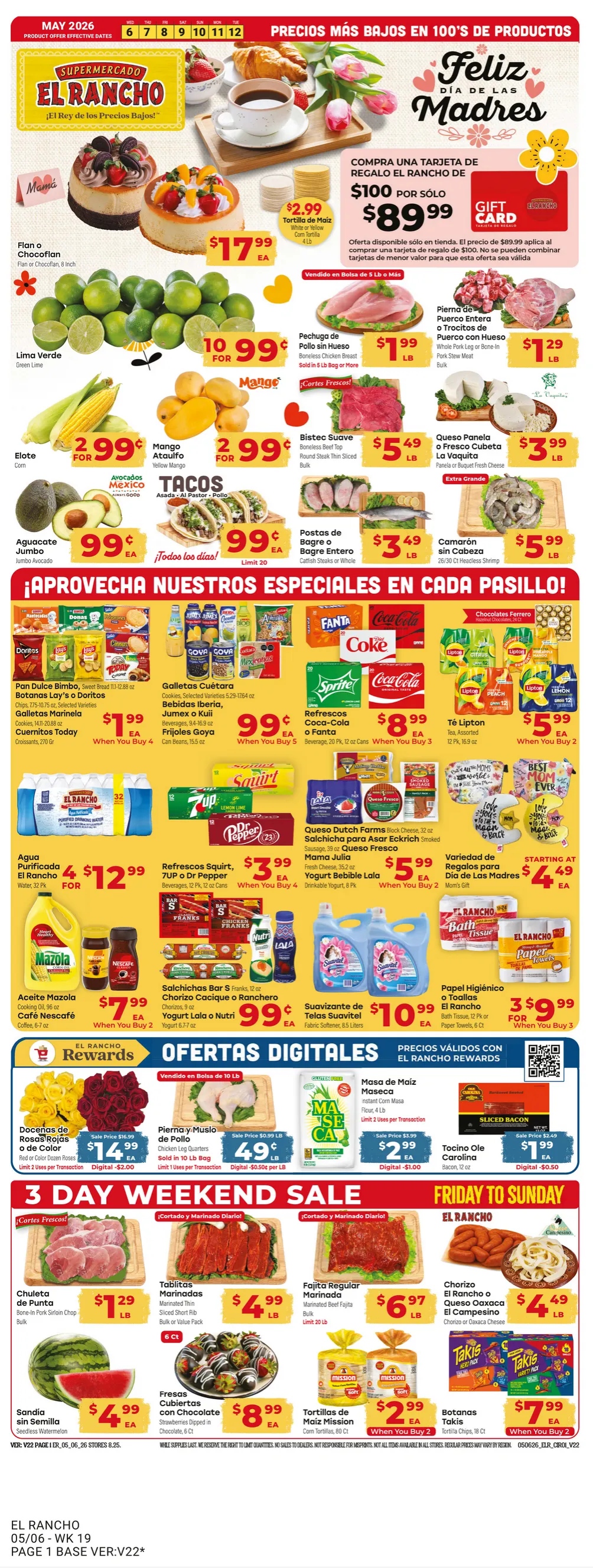 Weekly ad El Rancho Sales from May 6 to May 12 2026 - Page 1