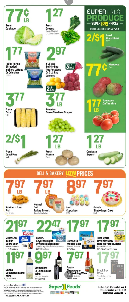 Weekly ad Super 1 Foods Sales from May 6 to May 12 2026 - Page 3