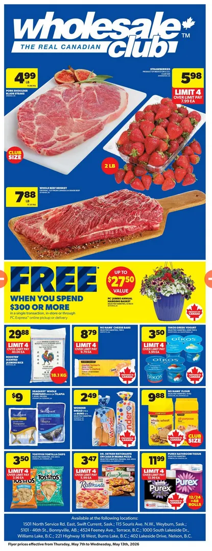  Wholesale Club Sales from May 6 to May 12 2026 - flyer page 1