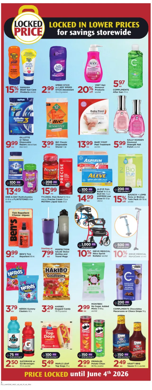 Lawtons Drugs Sales from May 1 to May 7 2026 - flyer page 2