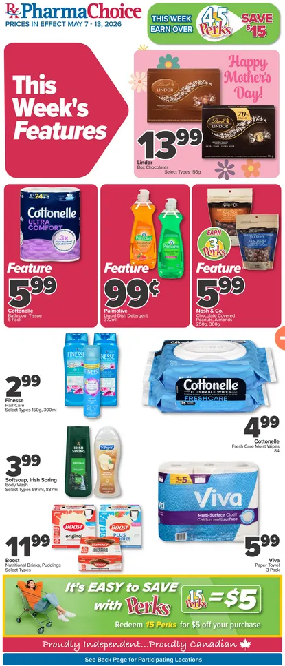 PharmaChoice Sales from May 7 to May 13 2026 - flyer page 1