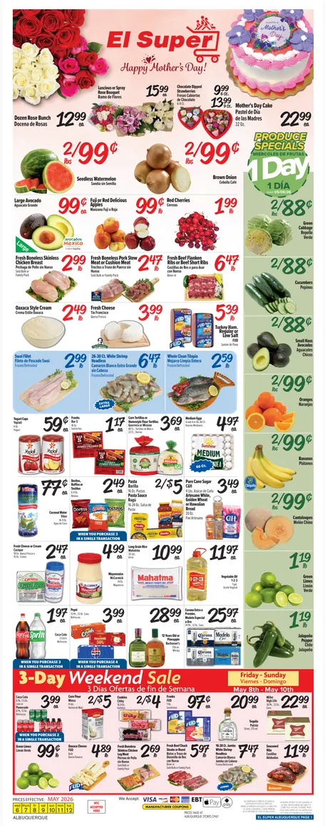 Weekly ad El Super Sales from May 6 to May 12 2026 - Page 