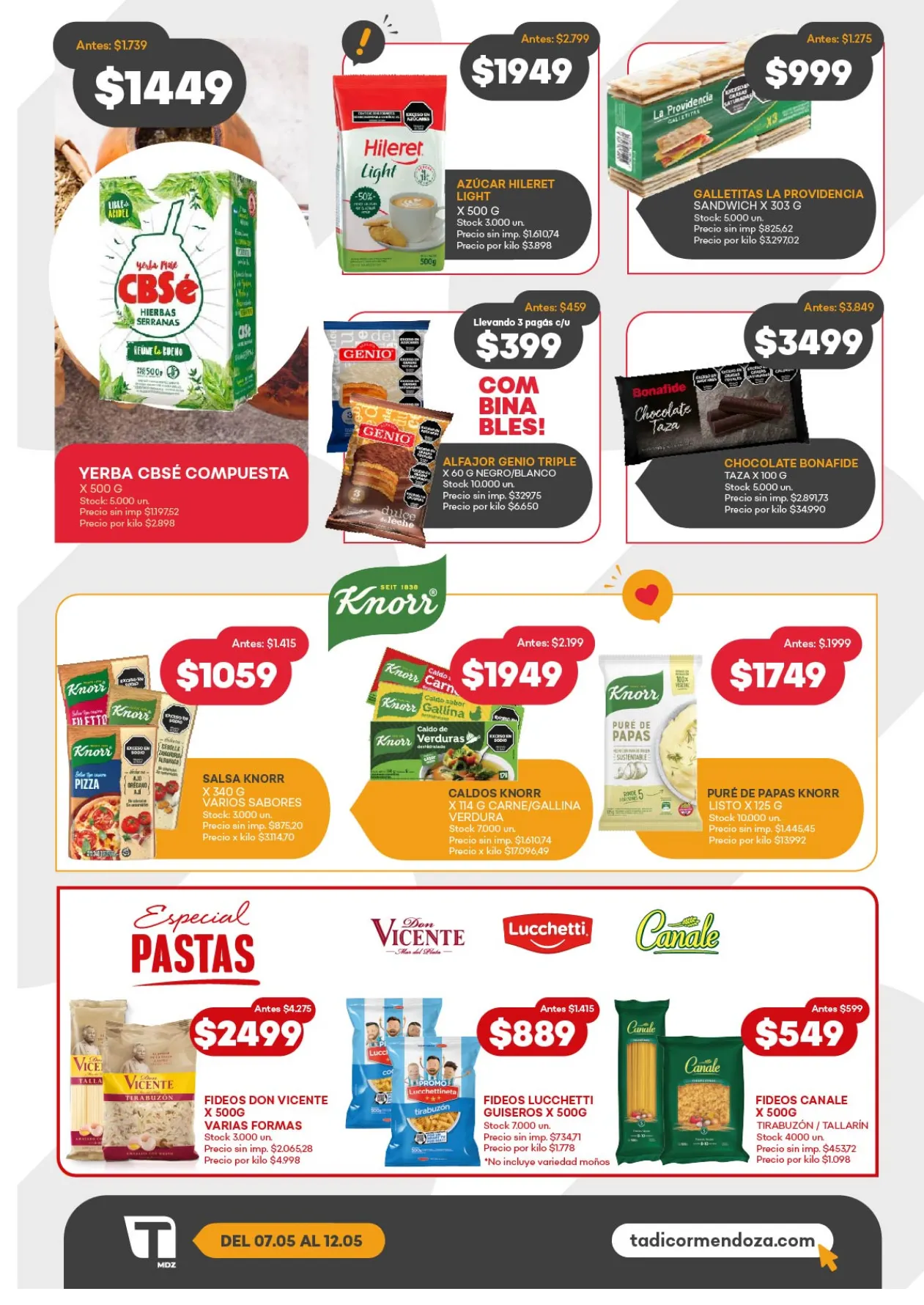 Ofertas de Ofertas Supermercados Tadicor 7 de mayo al 12 de mayo 2026 - Página 2 del catálogo