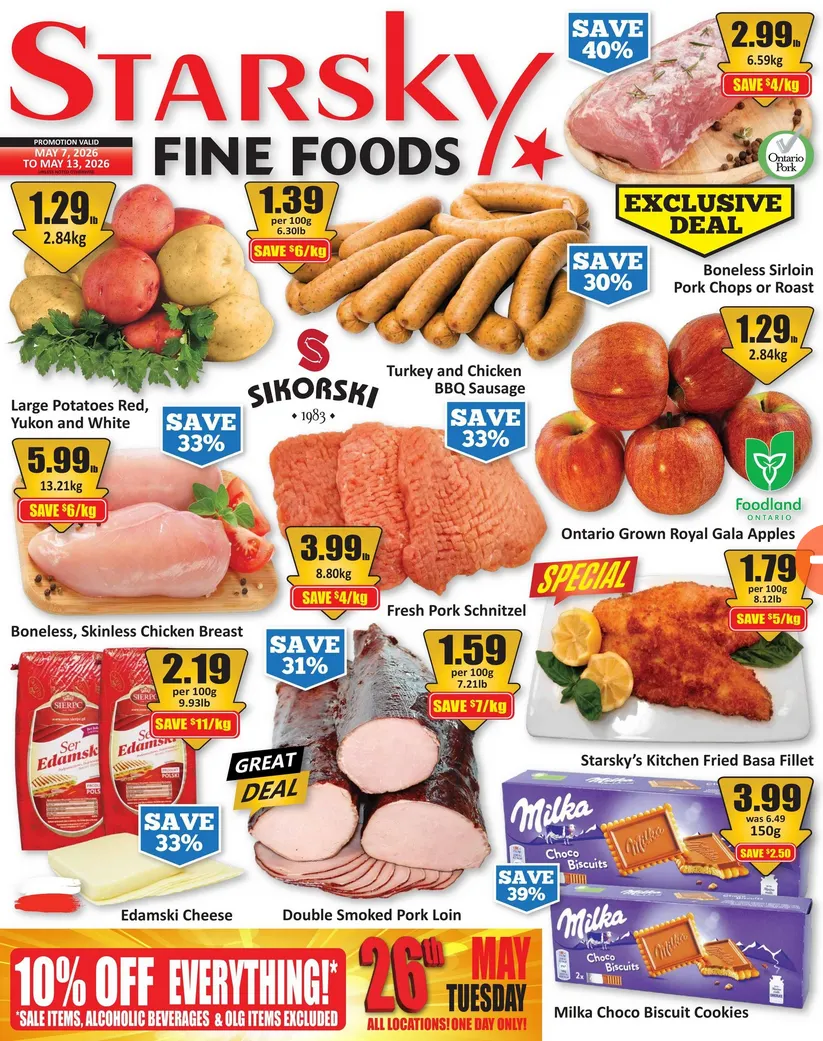 Starsky Sales from May 7 to May 13 2026 - flyer page 1