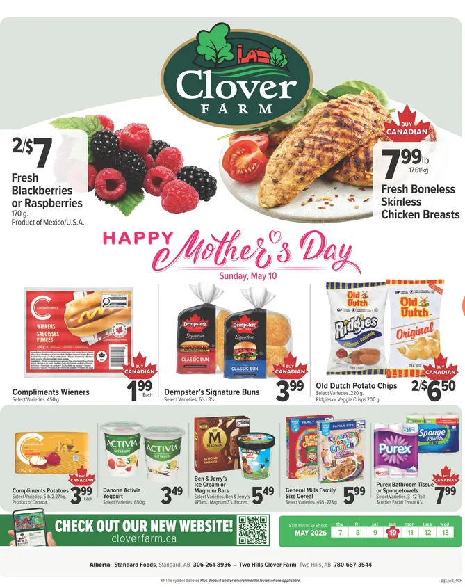  Clover Farm Sales from May 7 to May 13 2026 - flyer page 1