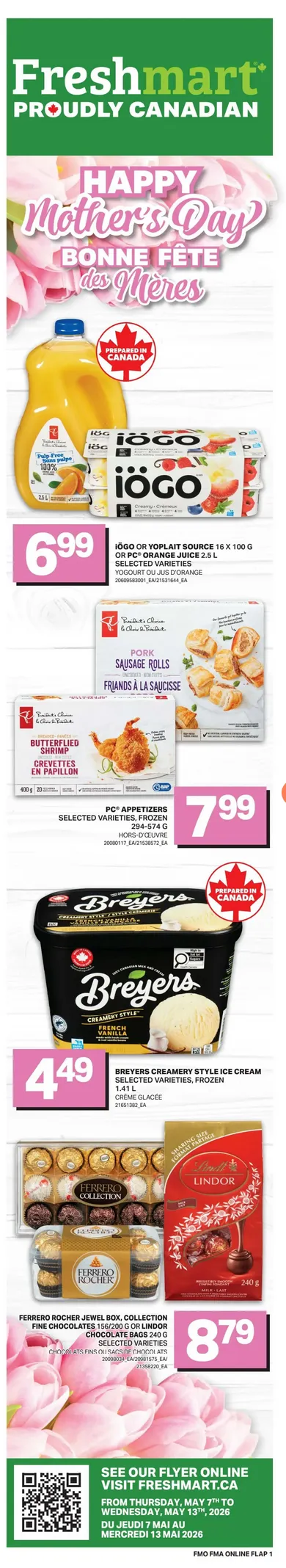 Freshmart Sales from May 7 to May 13 2026 - flyer page 1