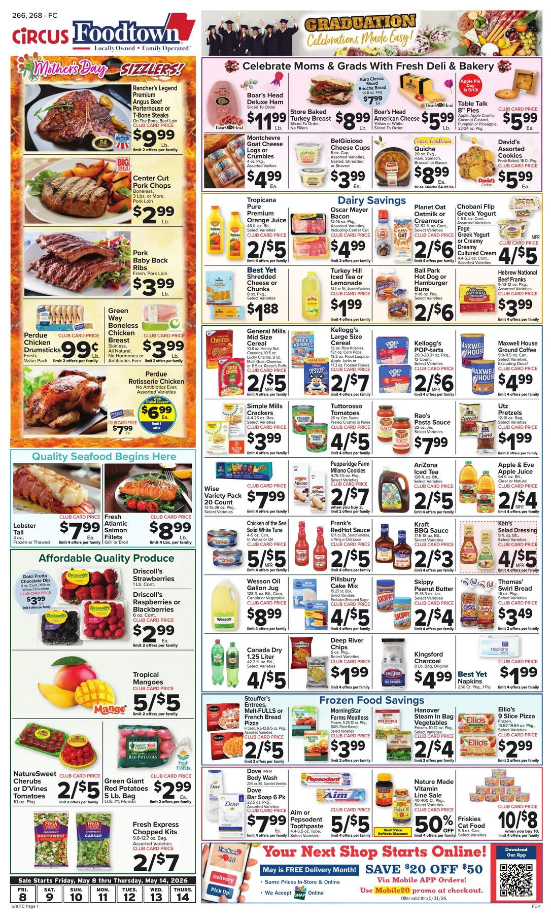 Weekly ad Foodtown Sales from May 8 to May 14 2026 - Page 1