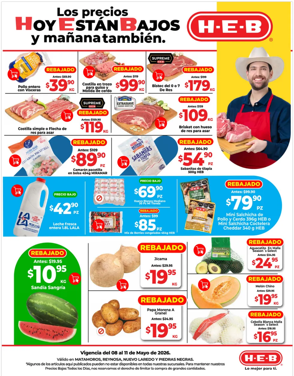 Catálogo de  H-E-B Ofertas 8 de mayo al 11 de mayo 2026 - Pagina 2