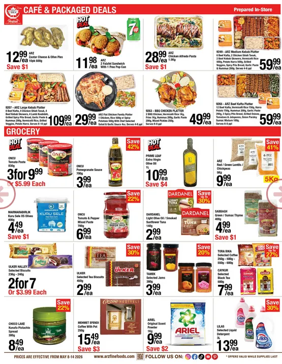 Arz Fine Foods Sales from May 8 to May 14 2026 - flyer page 3