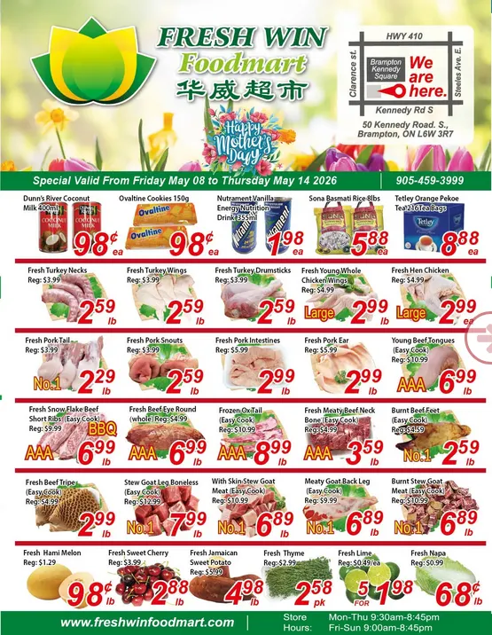 Fresh Win Foodmart Sales from May 8 to May 14 2026 - flyer page 1