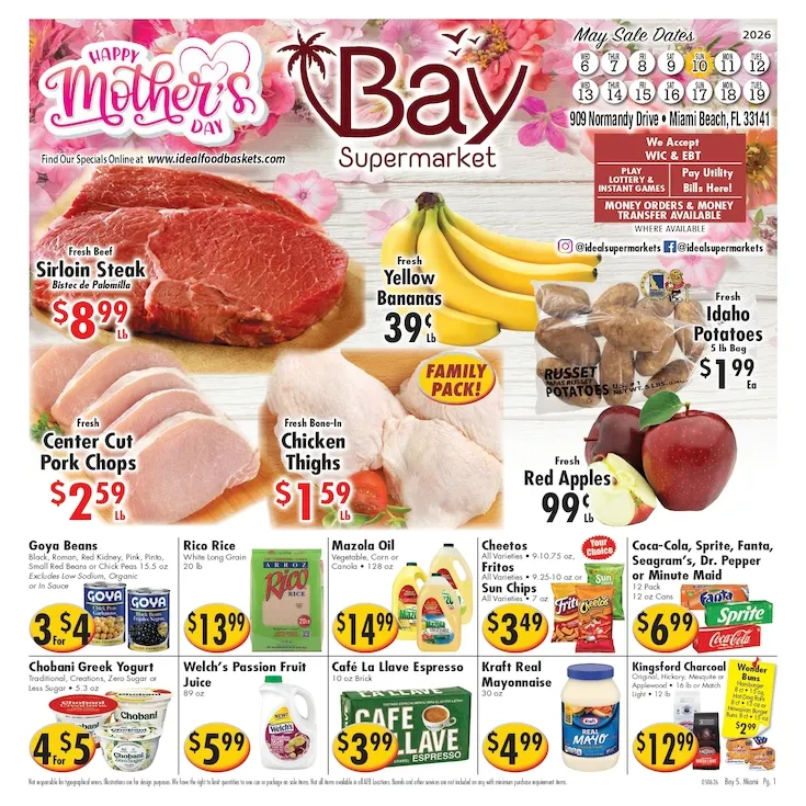 Weekly ad  Ideal Food Basket Sales from May 6 to May 19 2026 - Page 1