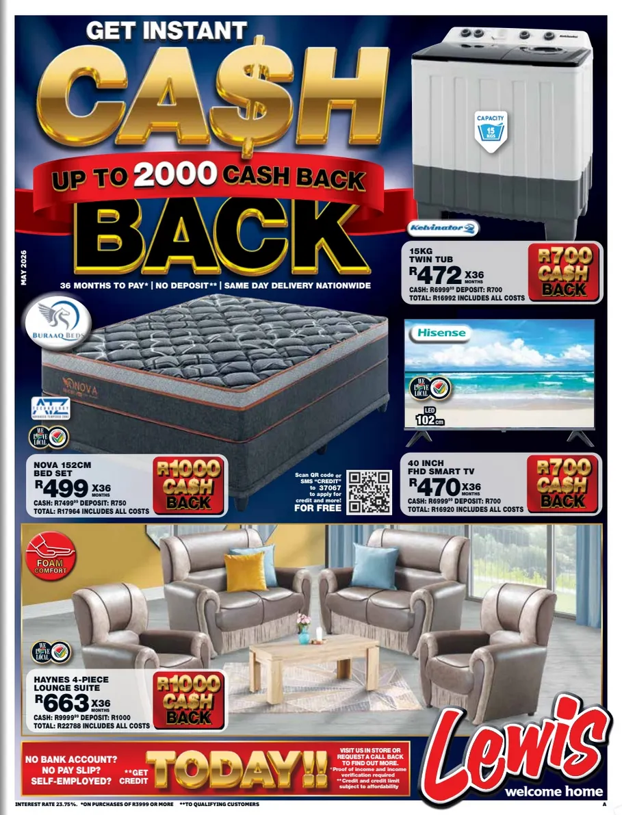  Lewis  Sales from 11 May to 19 May 2026 - Catalogue Page 1