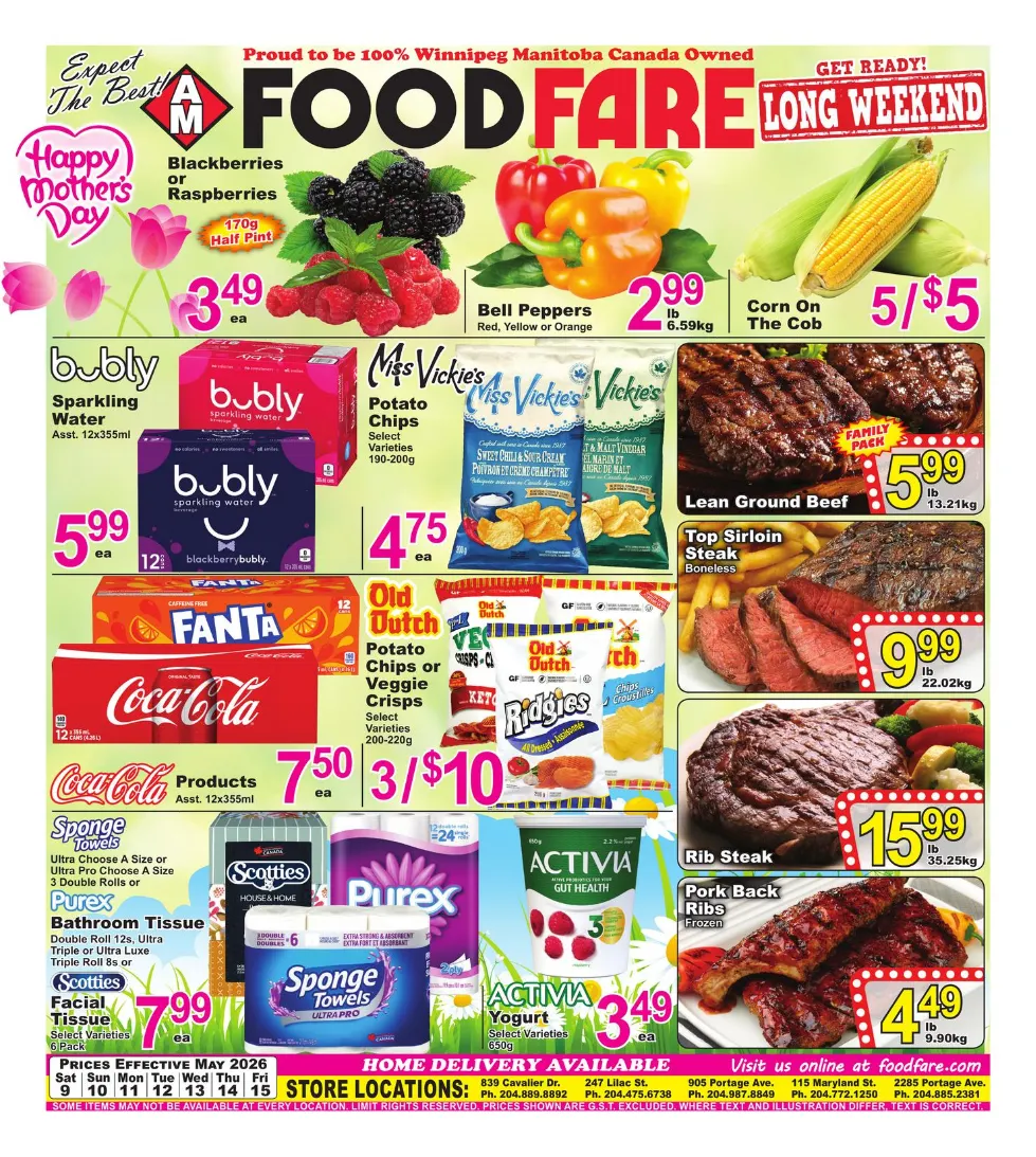 Food Fare Sales from May 9 to May 15 2026 - flyer page 