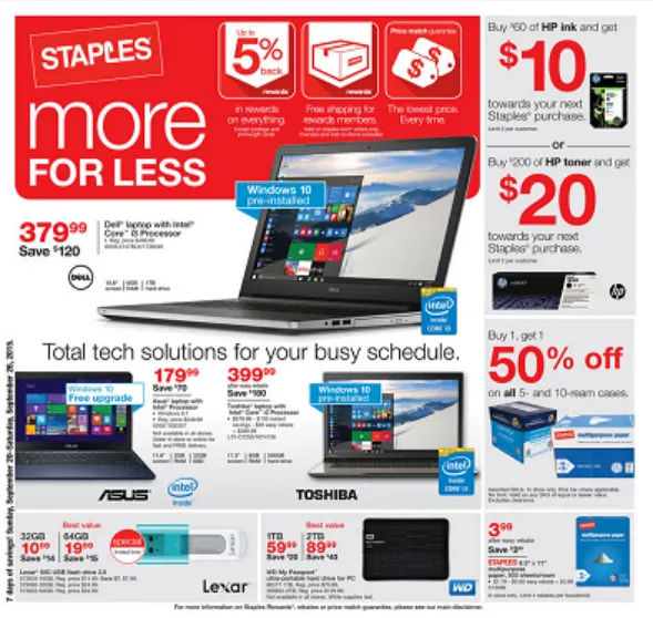 Weekly ad Staples Sales from May 10 to May 16 2026 - Page 