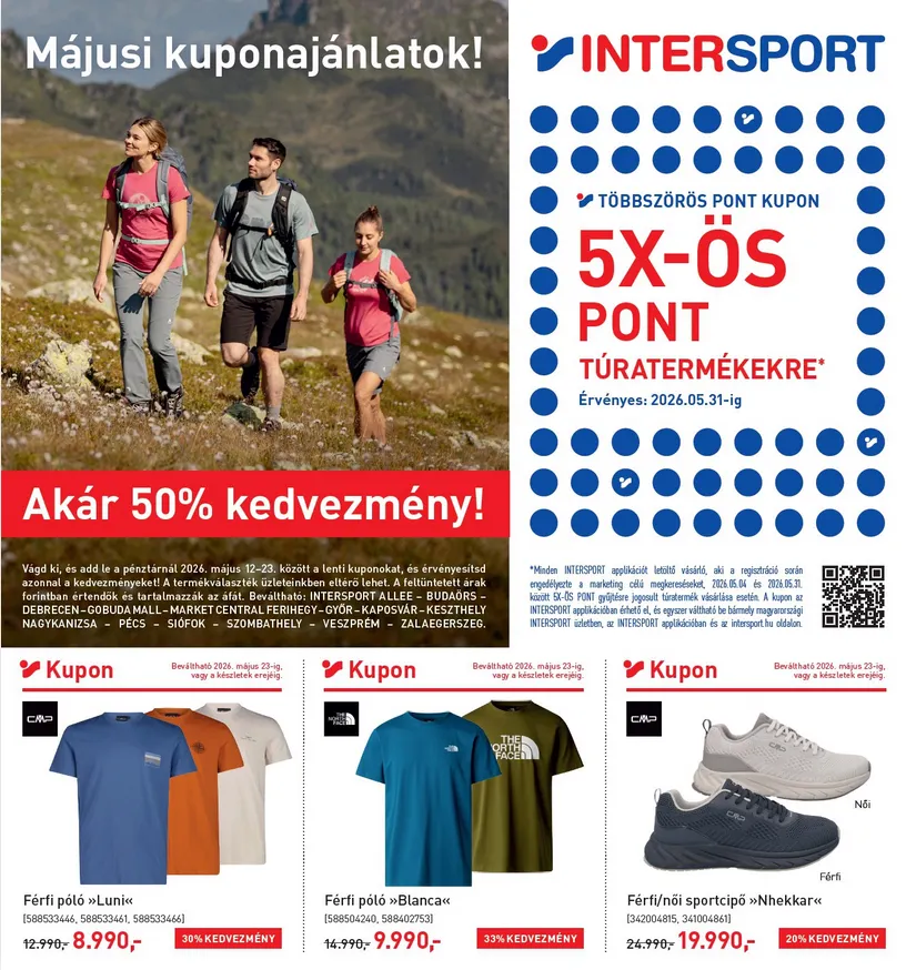 Katalógus Intersport legfrissebb ajánlatai május 12.-tól május 17.-ig 2026. - Oldal 1