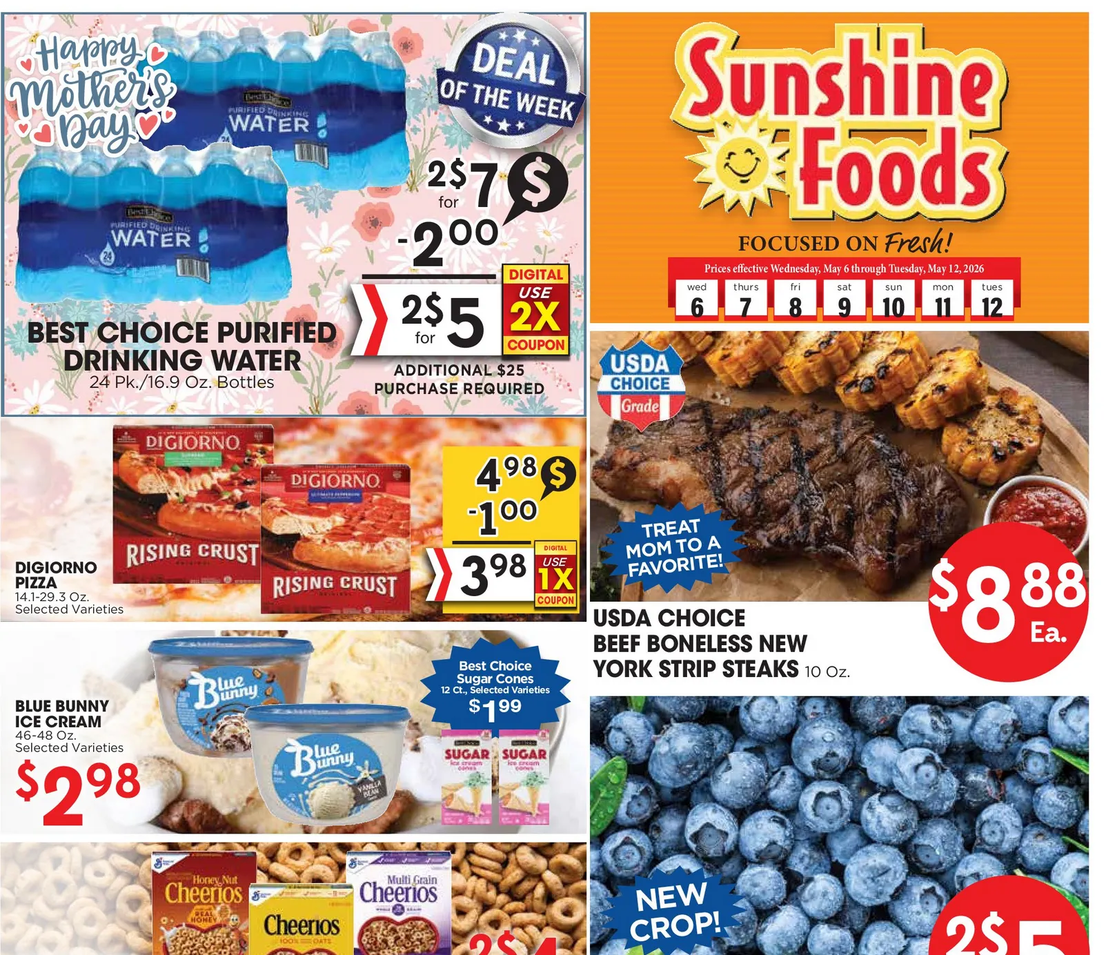 Weekly ad Sunshine Foods Sales from May 6 to May 12 2026 - Page 