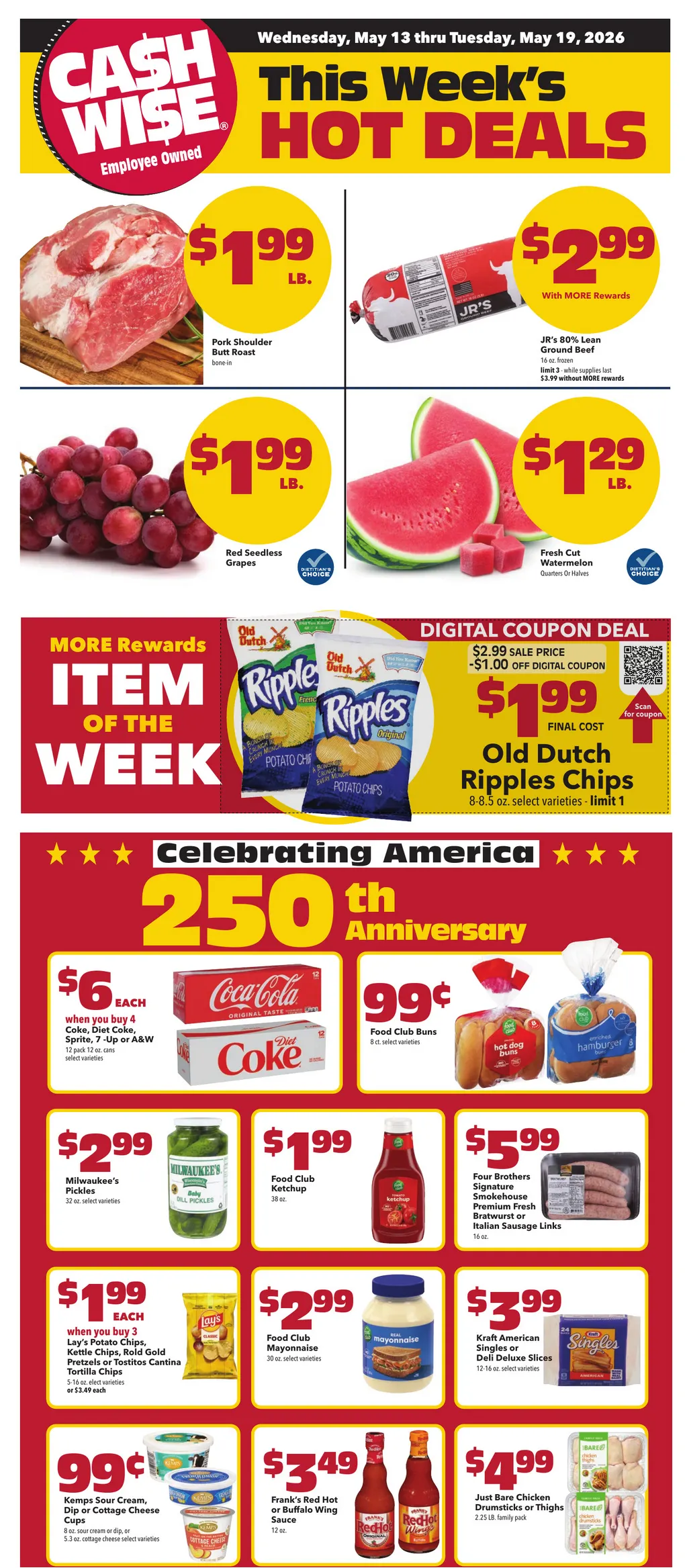 Weekly ad Cash Wise Sales from May 13 to May 19 2026 - Page 