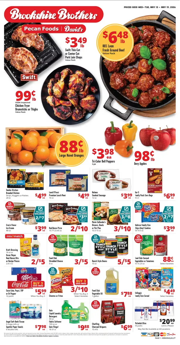 Weekly ad Brookshire Brothers Sales from May 13 to May 19 2026 - Page 