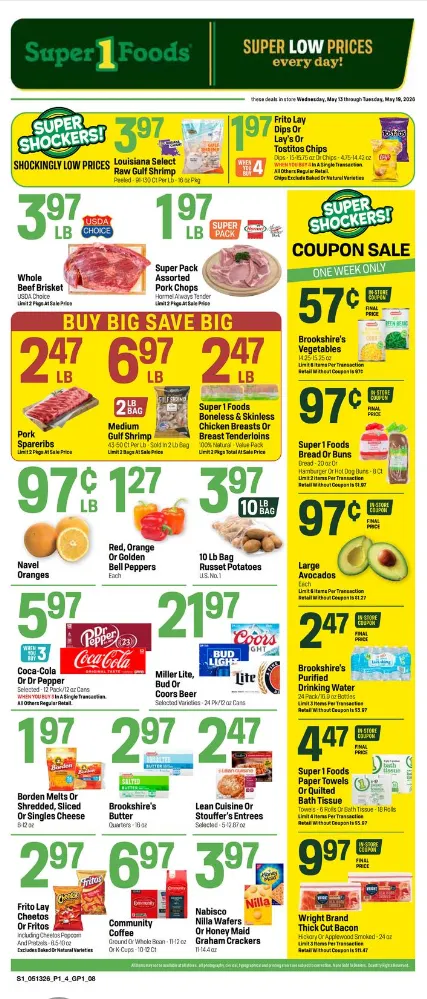 Weekly ad Brookshires Sales from May 13 to May 19 2026 - Page