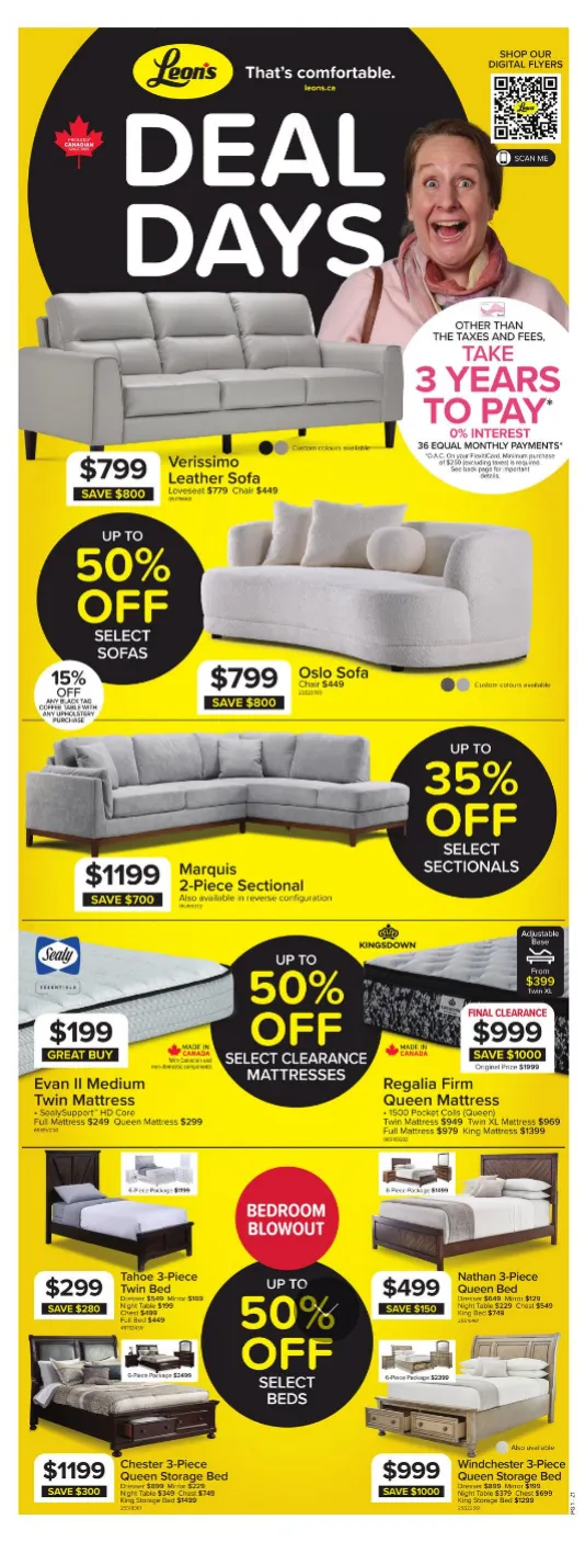 Leon's Sales from May 14 to June 3 2026 - flyer page 1