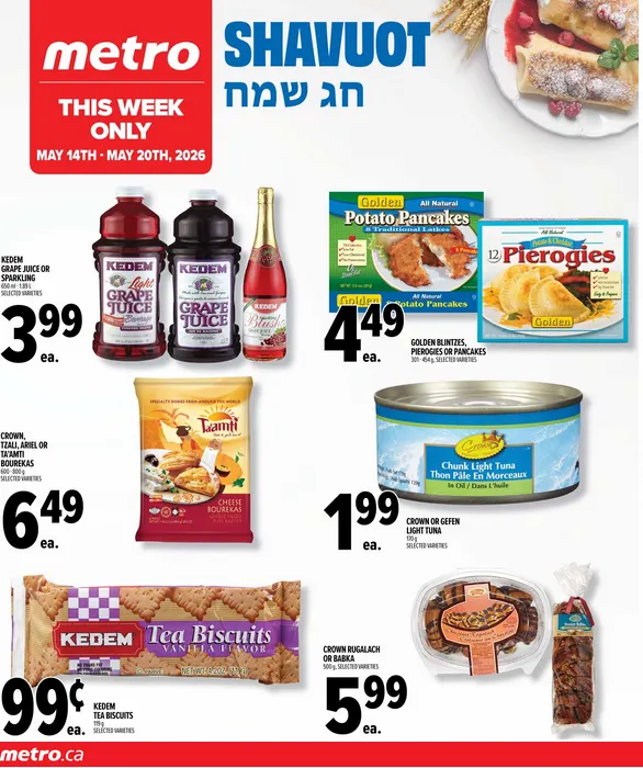 Metro Sales from May 14 to May 20 2026 - flyer page 1